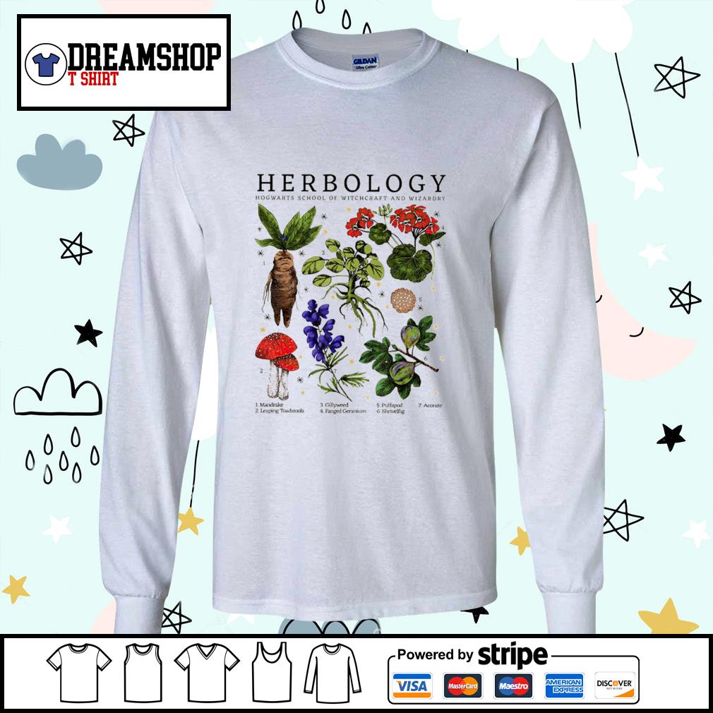 harry potter herbology hoodie sweatshirt